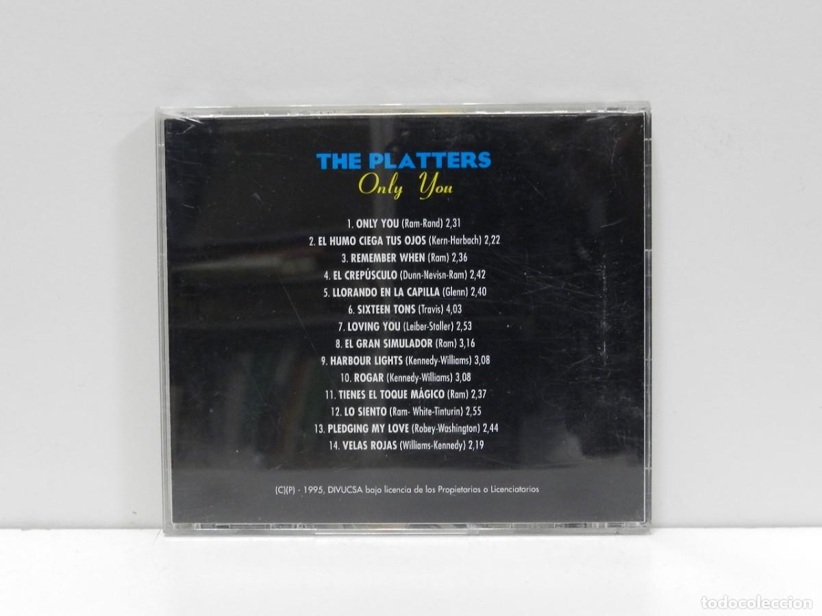 CDs de m&uacute;sica: DISCO CD. The Platters &ndash; Only You. COMPACT DISC. - Foto 2