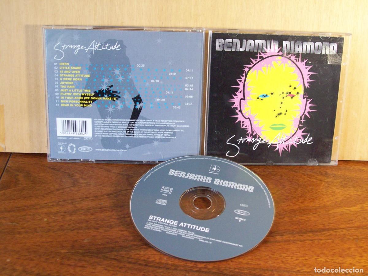 CDs de m&uacute;sica: BENJAMIN DIAMOND - STRANGE ATTITUDE - CD MADE IN AUSTRIA - Foto 1