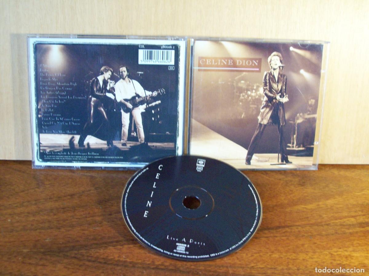 CDs de m&uacute;sica: CELINE DION - LIVE A PARIS - CD - Foto 1