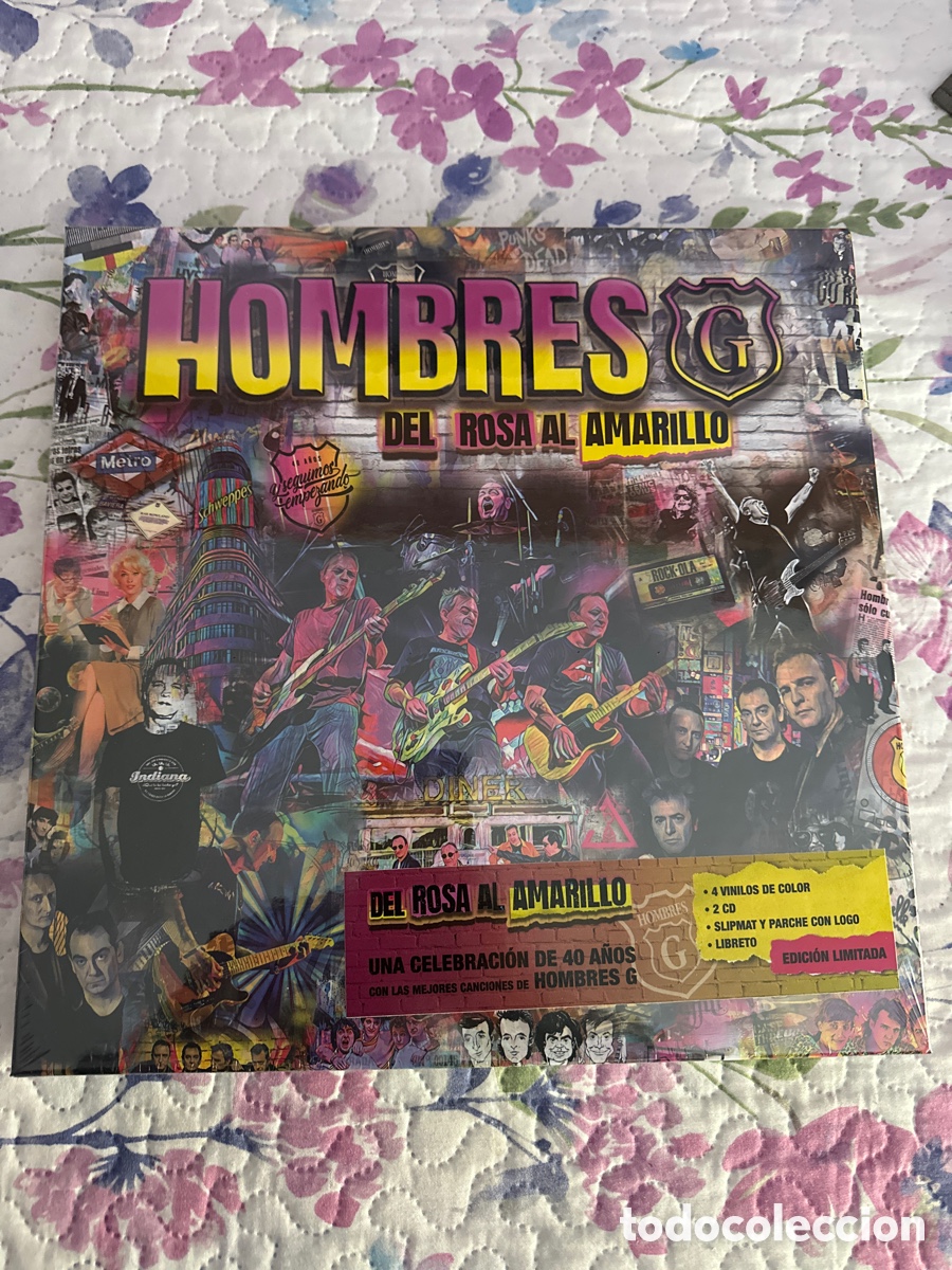 CDs de m&uacute;sica: HOMBRES G : Del rosa al amarillo - Foto 1