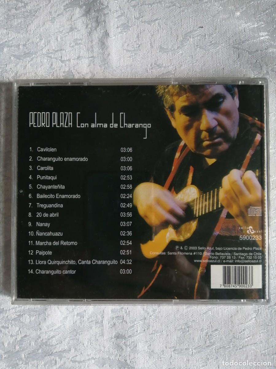 CDs de m&uacute;sica: PEDRO PLAZA - Con alma de charango - Foto 2