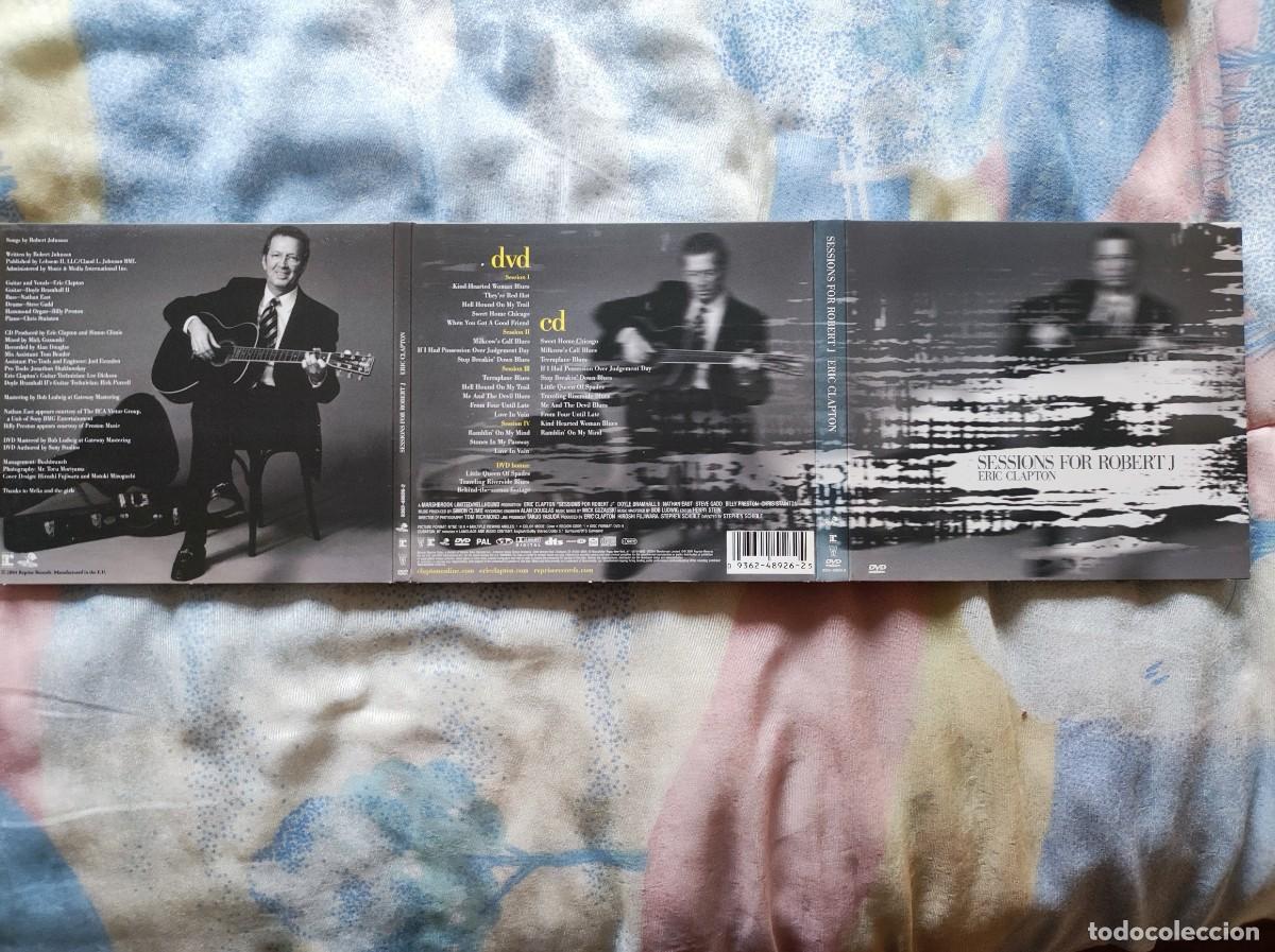 CDs de m&uacute;sica: Eric Clapton &ndash; Sessions For Robert J cd+dvd - Foto 3