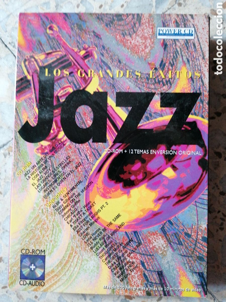 CDs de M&uacute;sica: CD AUDIO CD ROM LOS GRANDES EXITOS DEL JAZZ