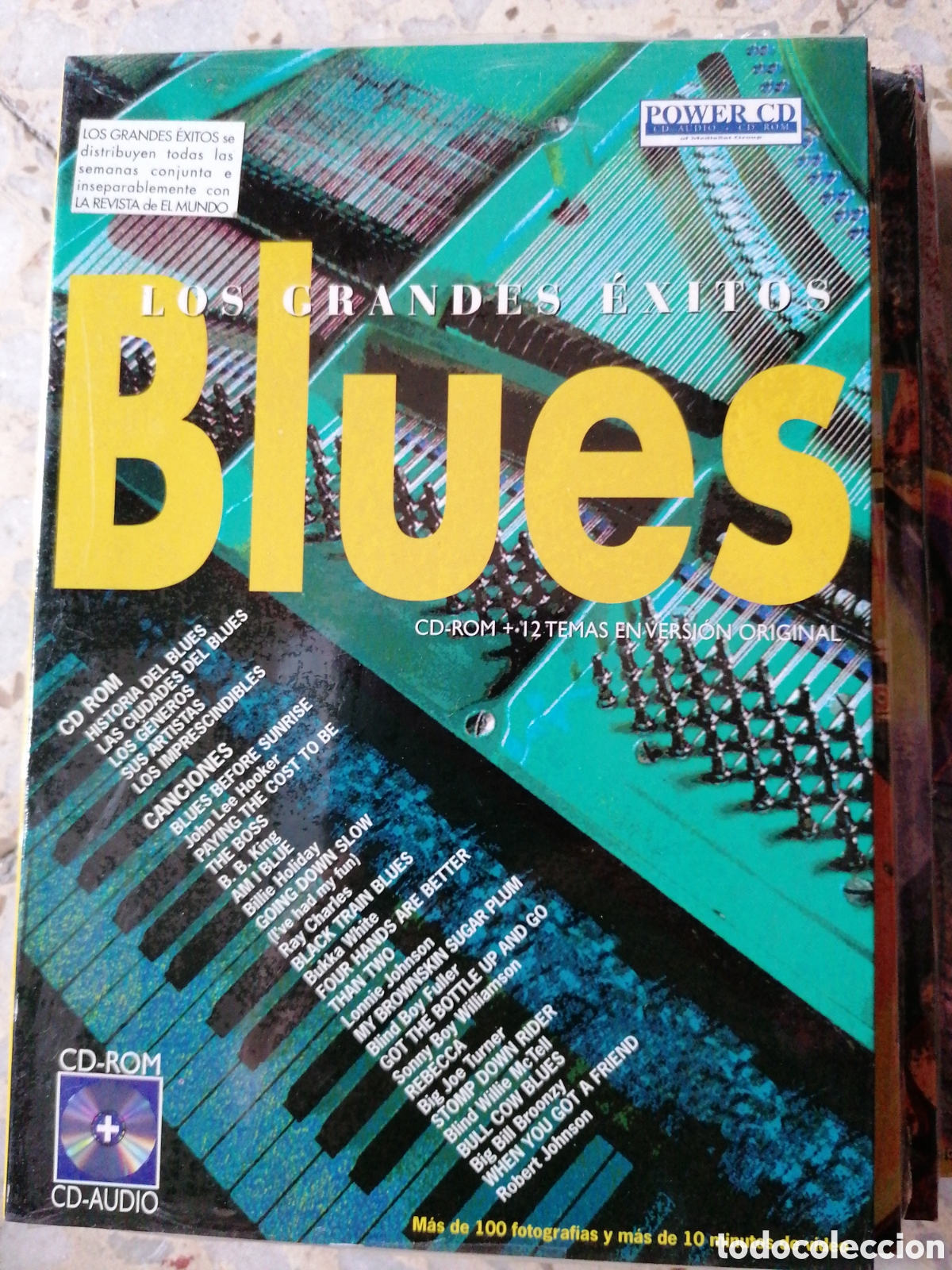 CDs de M&uacute;sica: CD AUDIO CD ROM LOS GRANDES EXITOS DEL BLUES NUEVO PRECINTADO