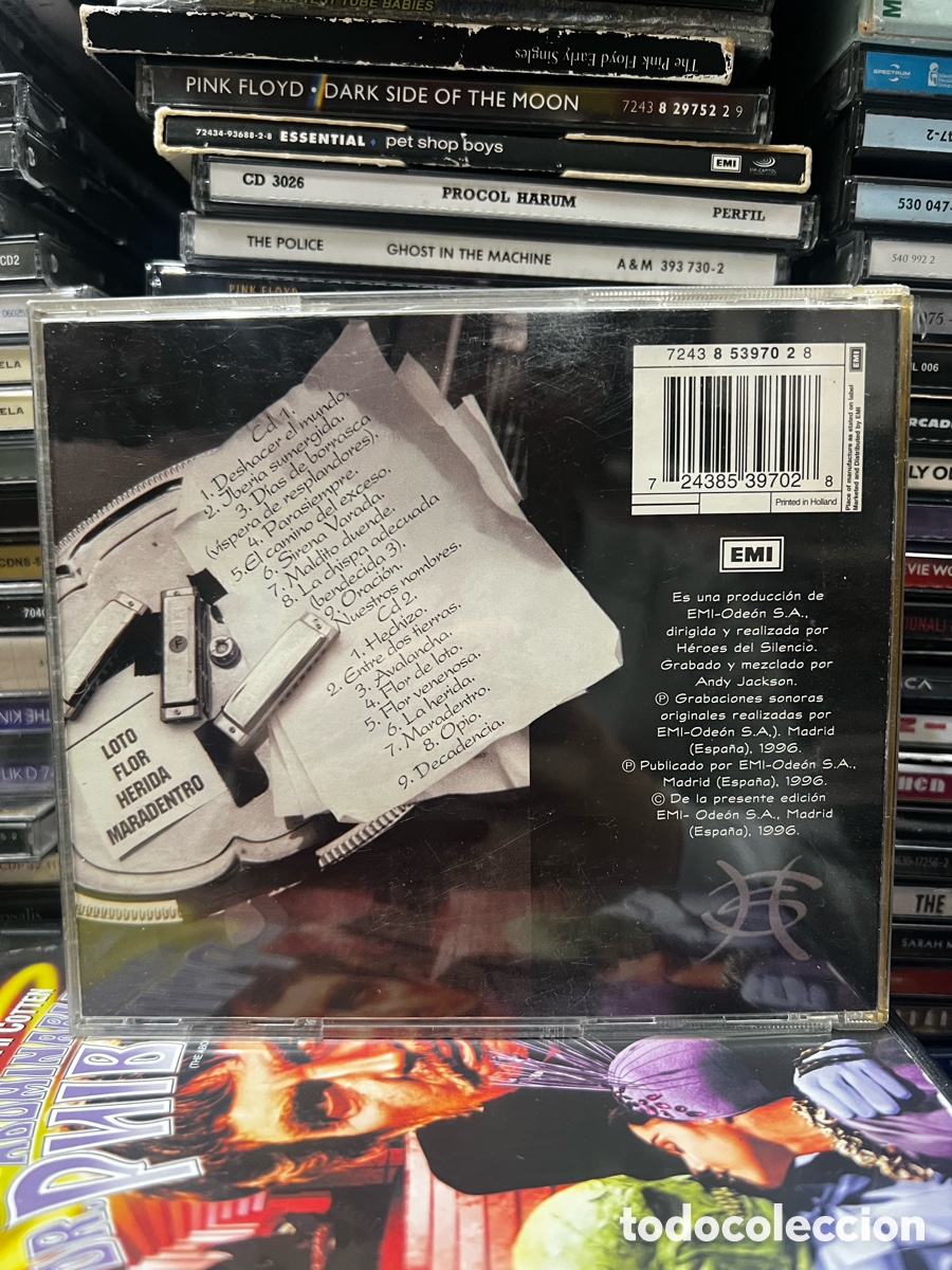 CDs de m&uacute;sica: H&eacute;roes del silencio Parasiempre 2 CDs - Foto 2