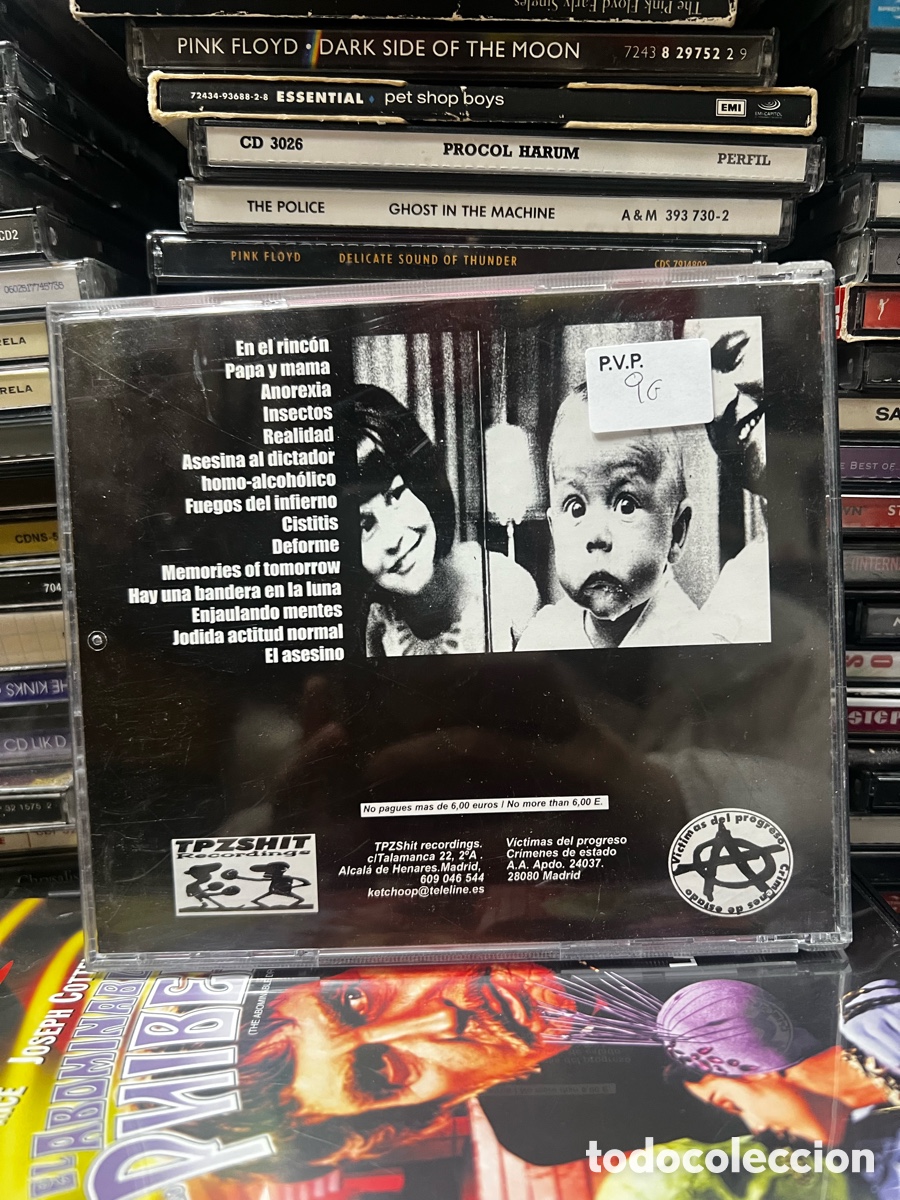 CDs de m&uacute;sica: Gato aplastado En el rinc&oacute;n - Foto 2