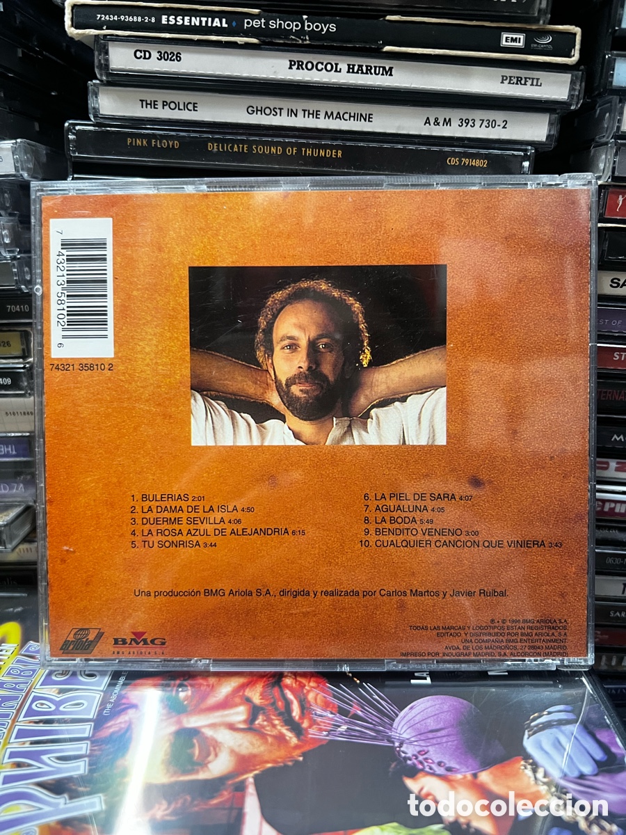 CDs de m&uacute;sica: Javier Ruibal La piel de Sara - Foto 2