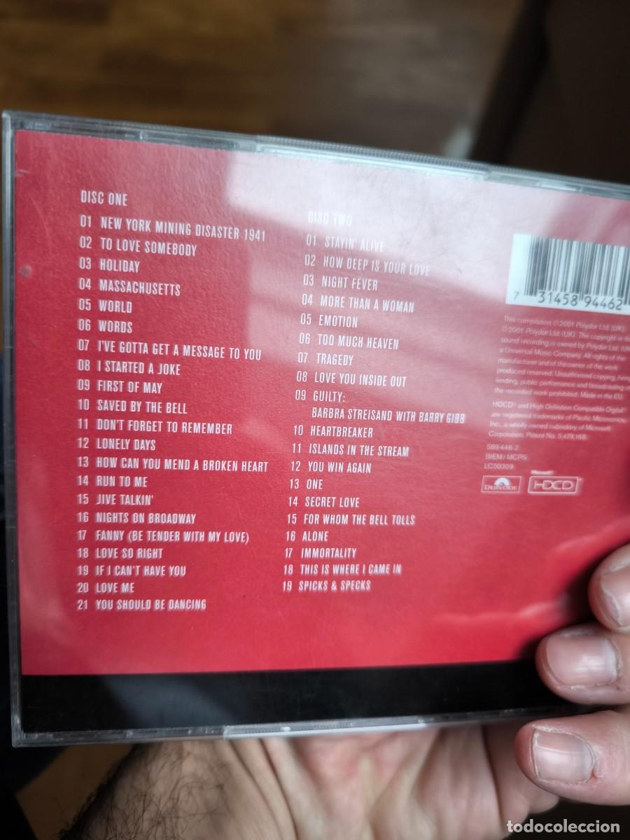 CDs de m&uacute;sica: CD DOBLE BEE GEES RECOPILATORIO - Foto 2