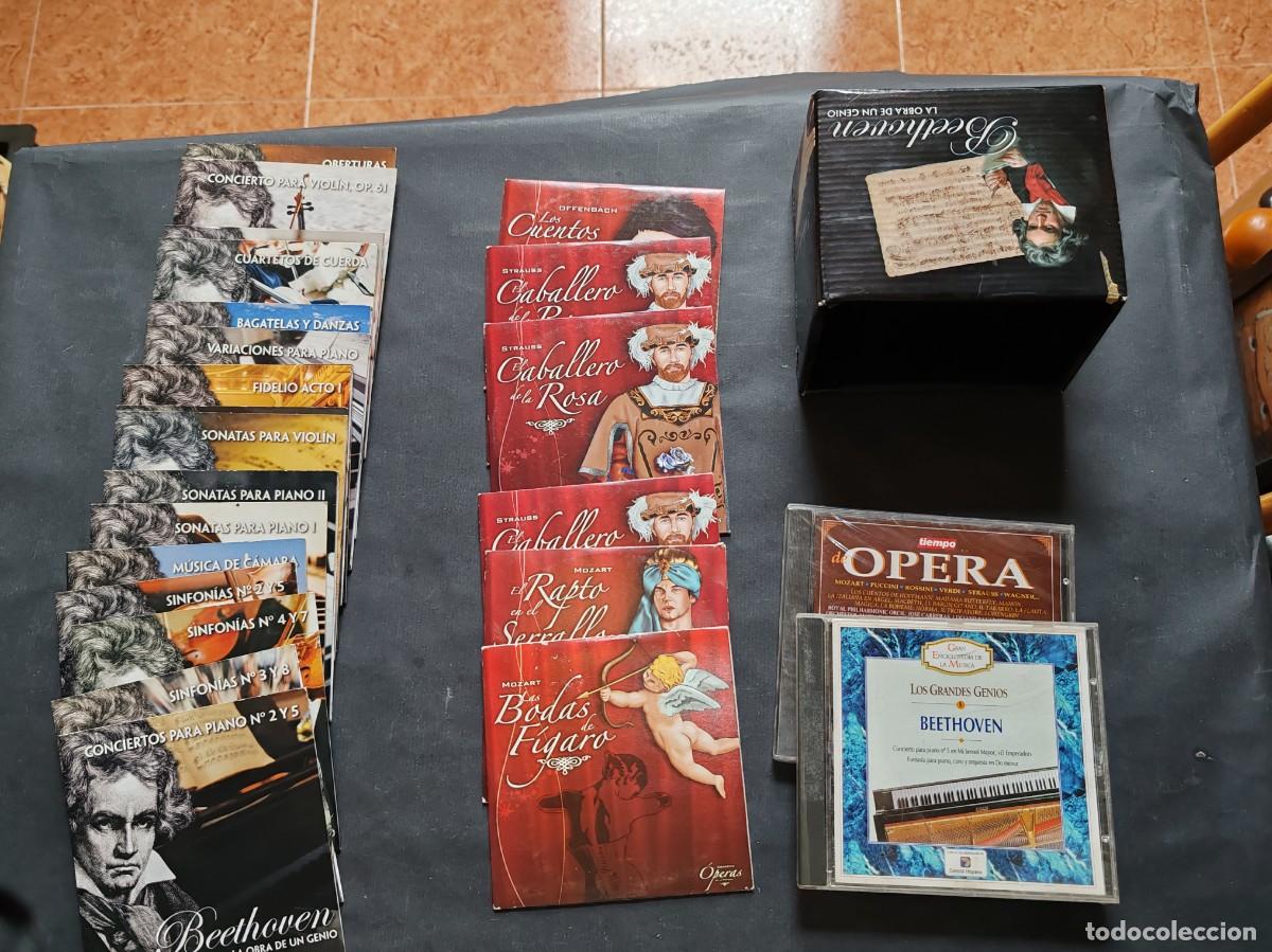 CDs de m&uacute;sica: Lote CD: Beethoven, Las Bodas de F&iacute;garo y &Oacute;pera Cl&aacute;sica - Foto 1