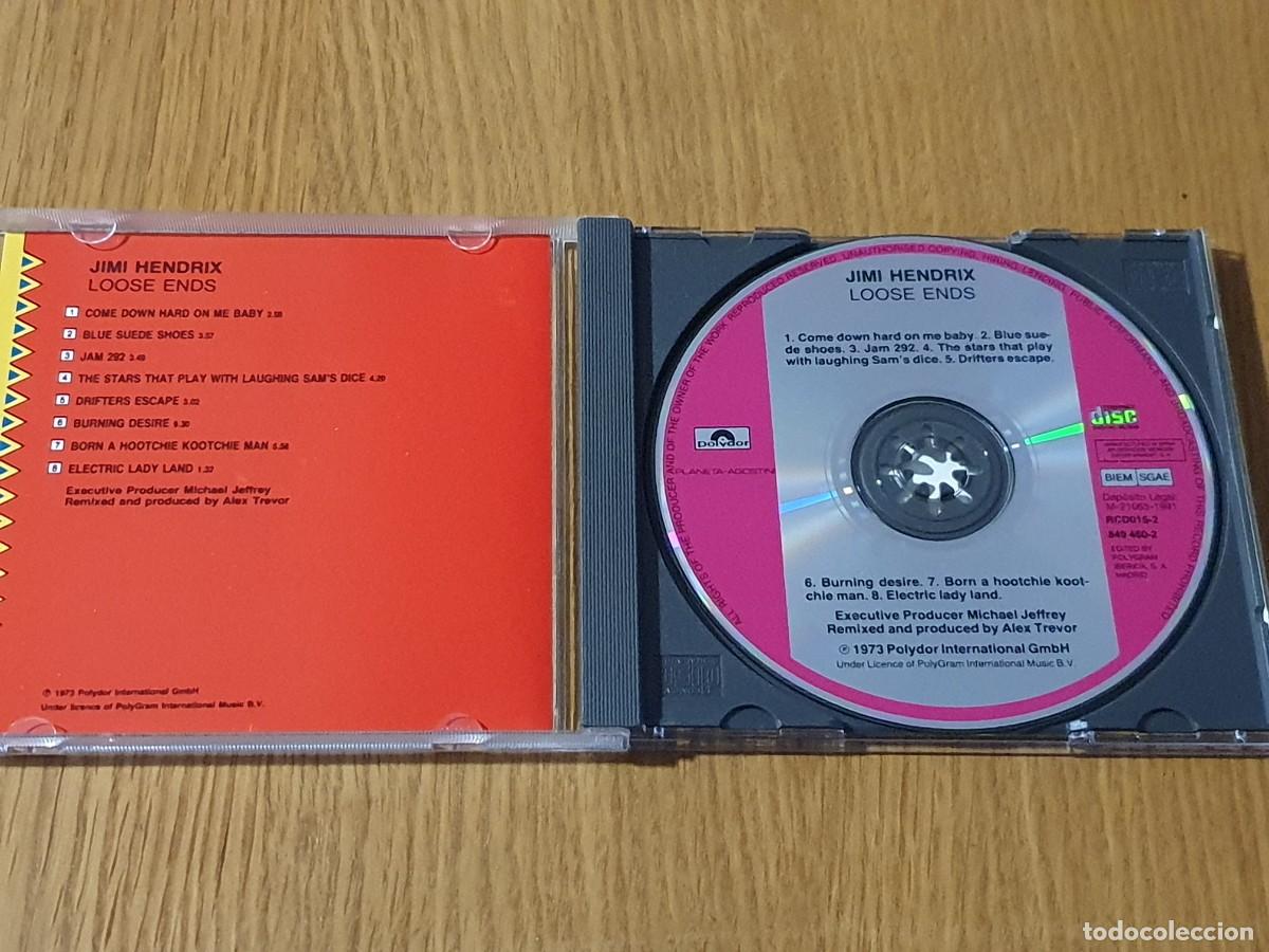 CDs de m&uacute;sica: CD JIMI HENDRIX - LOOSE ENDS - 1988 - Foto 2