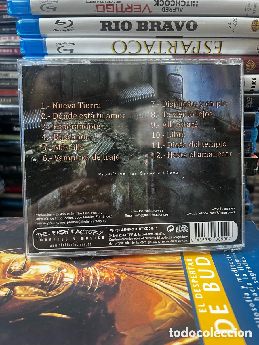CDs de m&uacute;sica: 7 Almas Nueva tierra - Foto 2