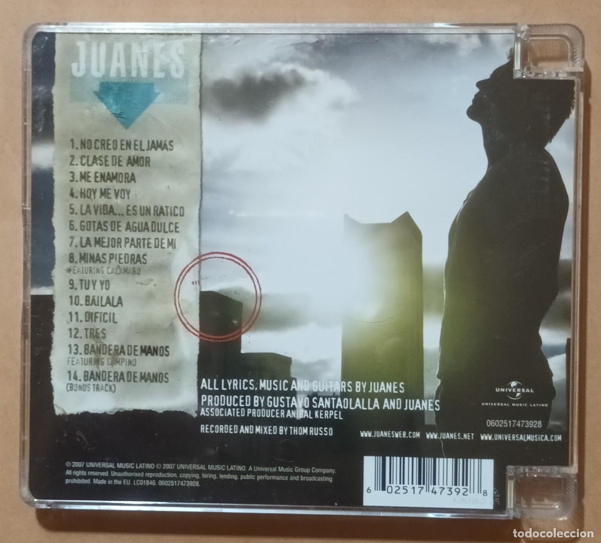 CDs de m&uacute;sica: CD - JUANES - LA VIDA ES UN RATICO - Foto 2