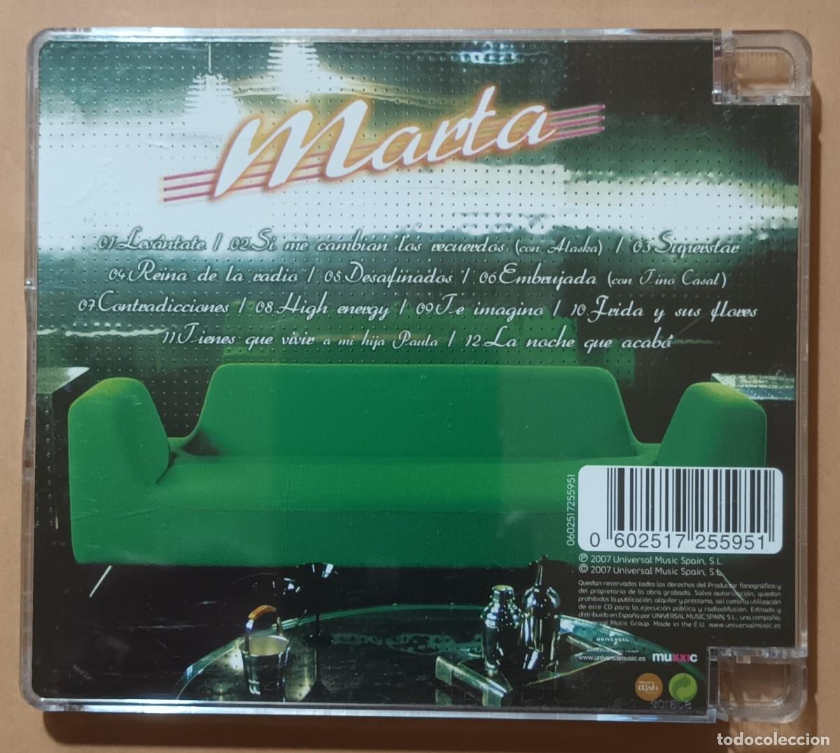 CDs de m&uacute;sica: CD - MARTA S&Aacute;NCHEZ - MISS SANCHEZ - Foto 2