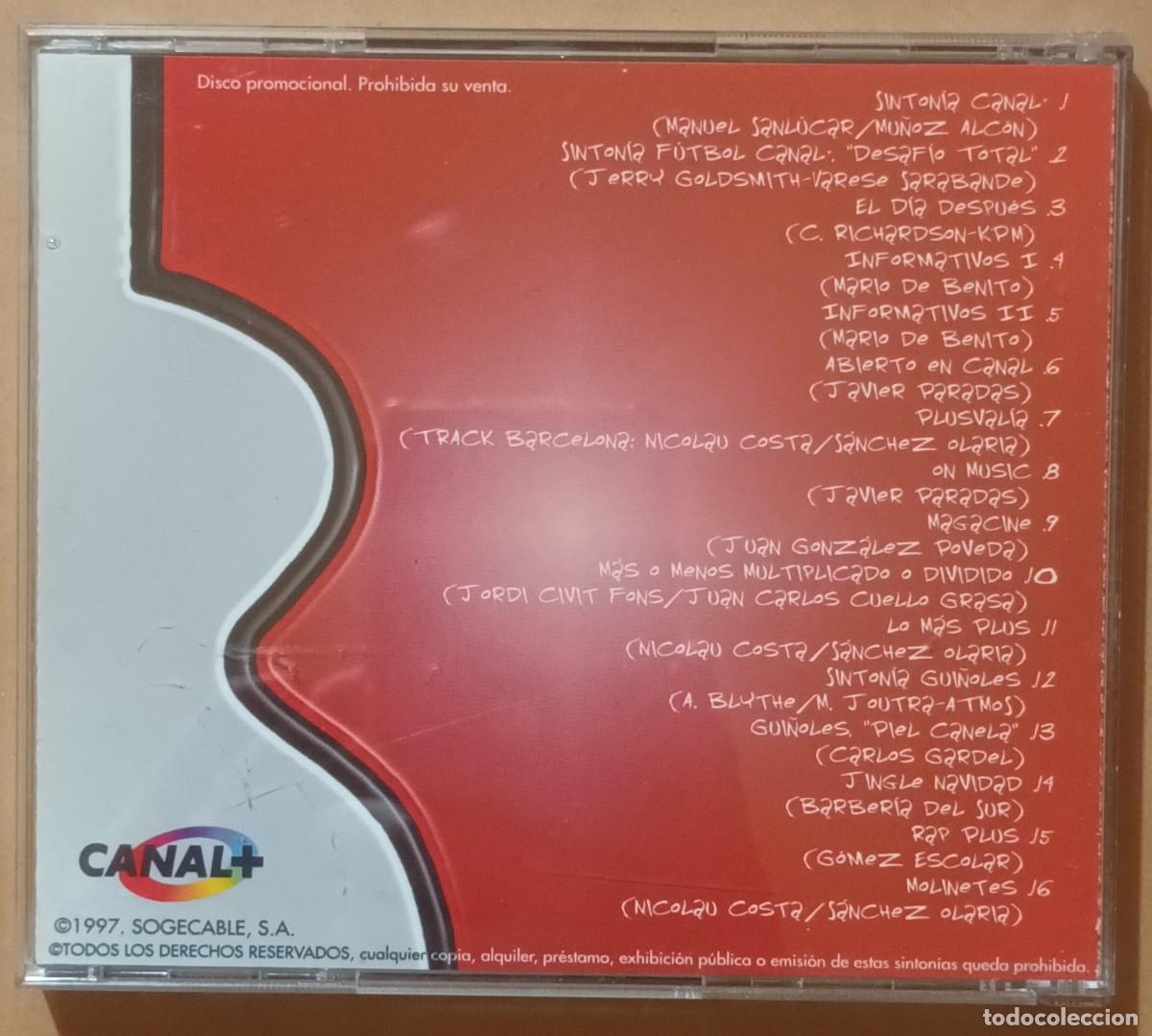 CDs de m&uacute;sica: CD - CANAL+ *** VER CONTENIDO - Foto 3