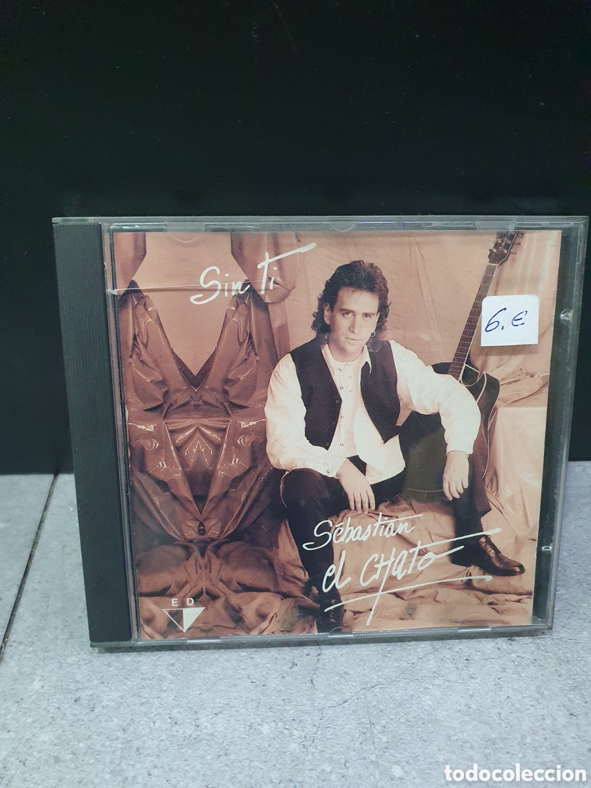CDs de m&uacute;sica: CD. Sebasti&aacute;n el Chato. Sin ti. (L120) - Foto 1