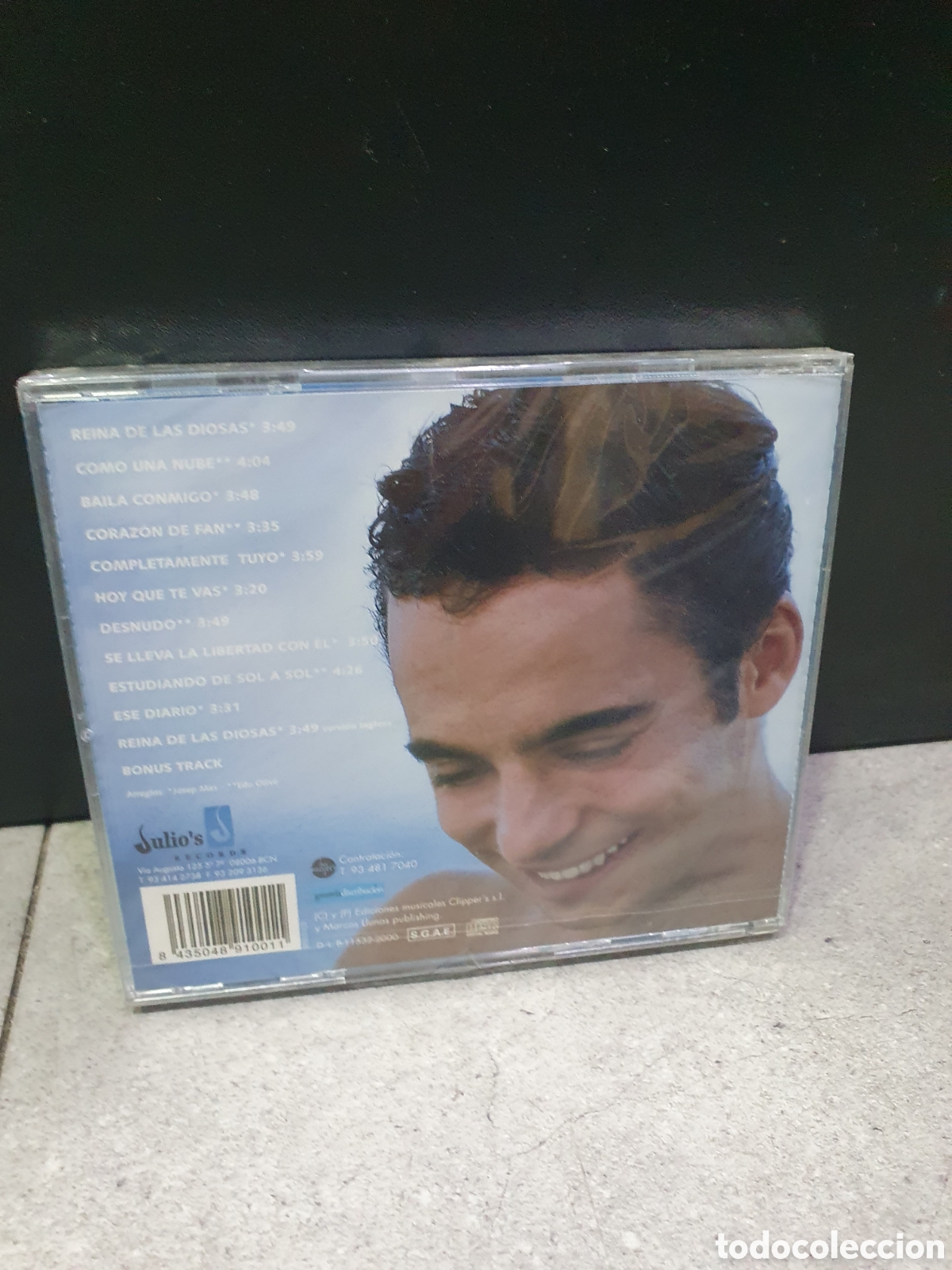 CDs de m&uacute;sica: CD. Desnudo. Marcos Llunas. (L120) - Foto 2