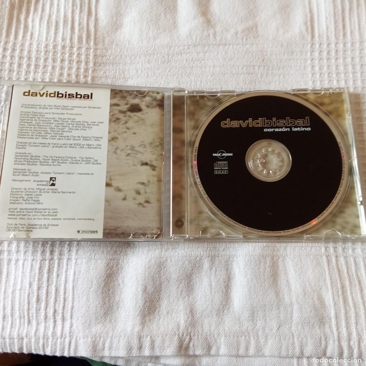 CDs de m&uacute;sica: DAVID BISBAL CORAZON LATINO - Foto 2