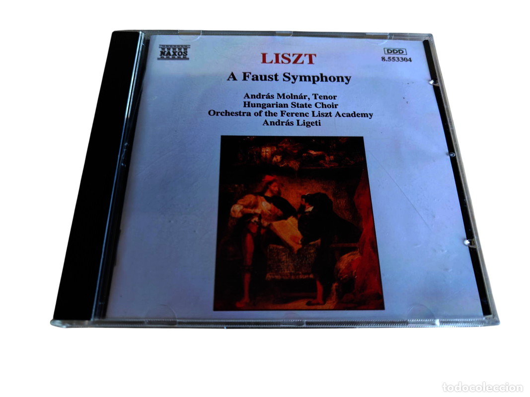 CDs de m&uacute;sica: SCD8 Liszt a faust symphony CD SEGUNDA MANO - Foto 1