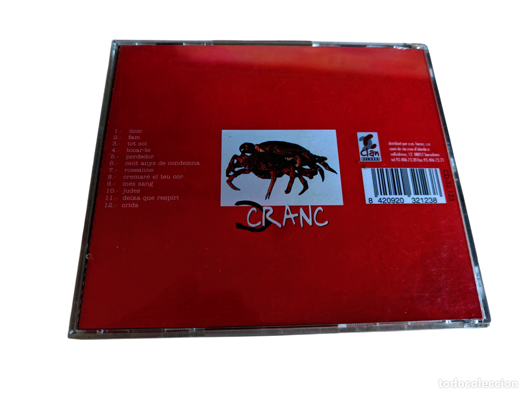 CDs de m&uacute;sica: SCD13 Cranc CD SEGUNDA MANO - Foto 2