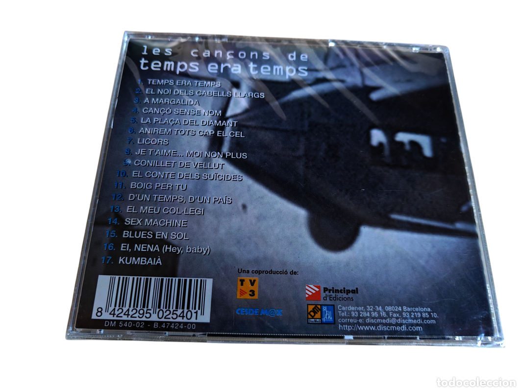 CDs de m&uacute;sica: SCD33 Temps era temps CD SEGUNDA MANO - Foto 2