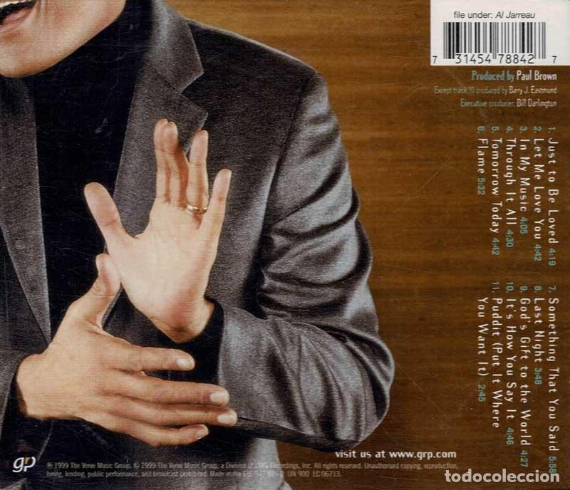 CDs de m&uacute;sica: Al Jarreau - Tomorrow Today. CD - Foto 2
