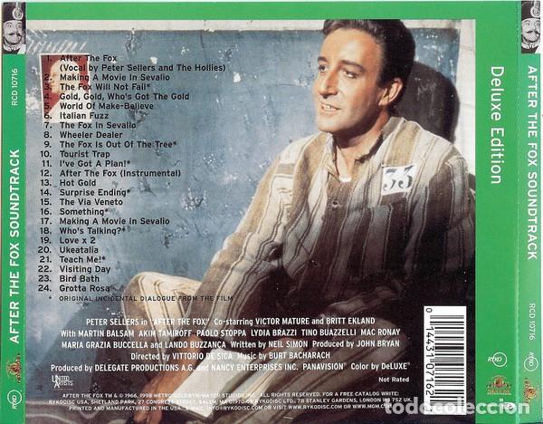 CDs de m&uacute;sica: Burt Bacharach &ndash; After The Fox - Foto 2