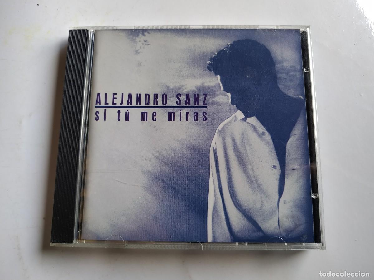 CDs de m&uacute;sica: CD ALEJANDRO SANZ SI TU ME MIRAS - Foto 1