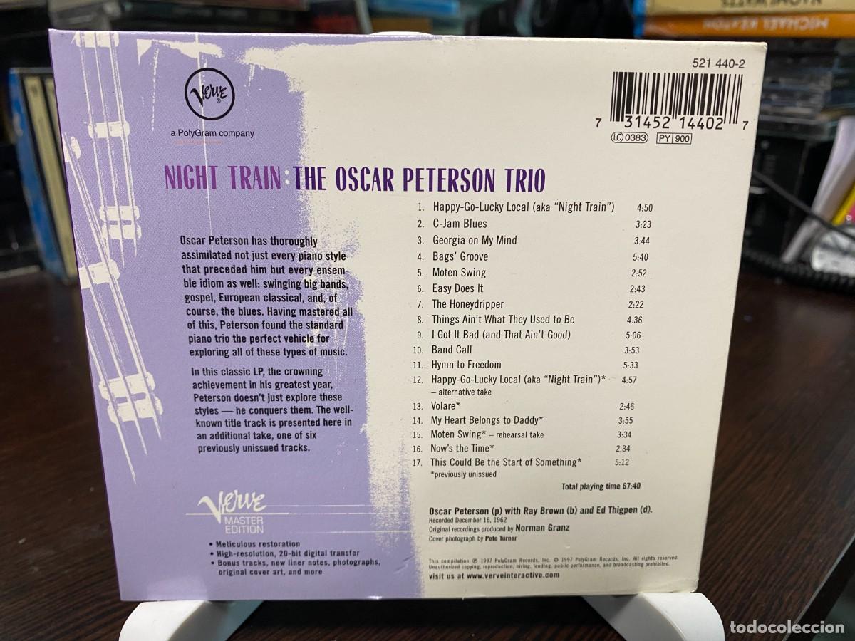 CDs de m&uacute;sica: Oscar Peterson - Night Train (CD) - Foto 2