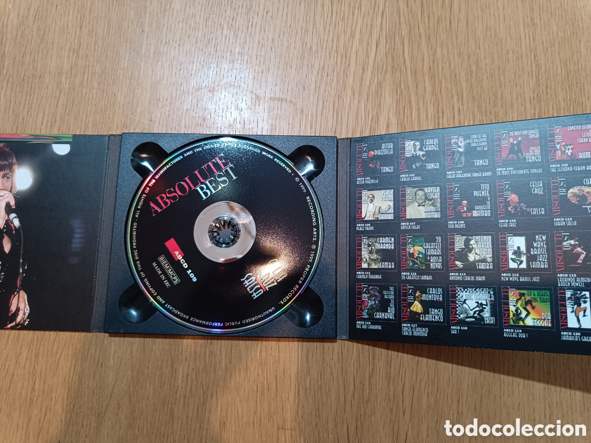 CDs de m&uacute;sica: Celia Cruz CD Absolute Best - Foto 3