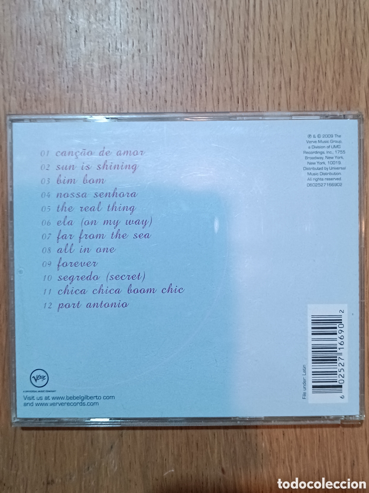 CDs de m&uacute;sica: Bebel Gilberto CD All In One - Foto 2
