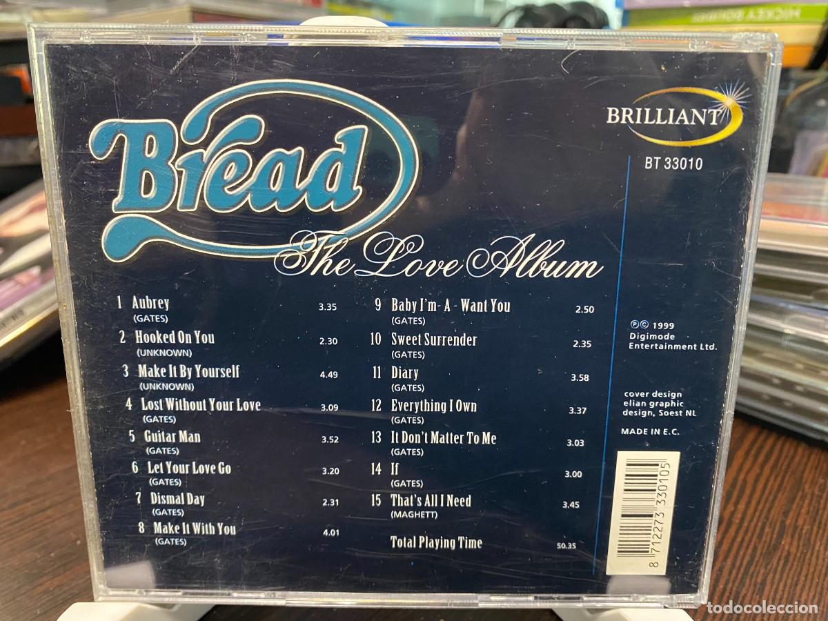 CDs de m&uacute;sica: Bread - The Love Album (CD, Comp) - Foto 2