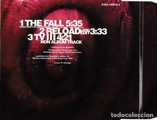 CDs de m&uacute;sica: Ministry &ndash; The Fall - CD Single - 3 Tracks - Foto 2