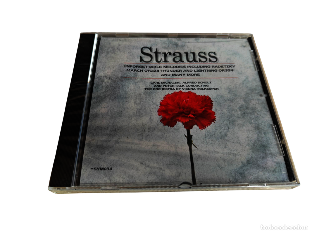 CD de M&uacute;sica: SCD212 Straus Uniorgettable melodies CD SEGUNDA MANO