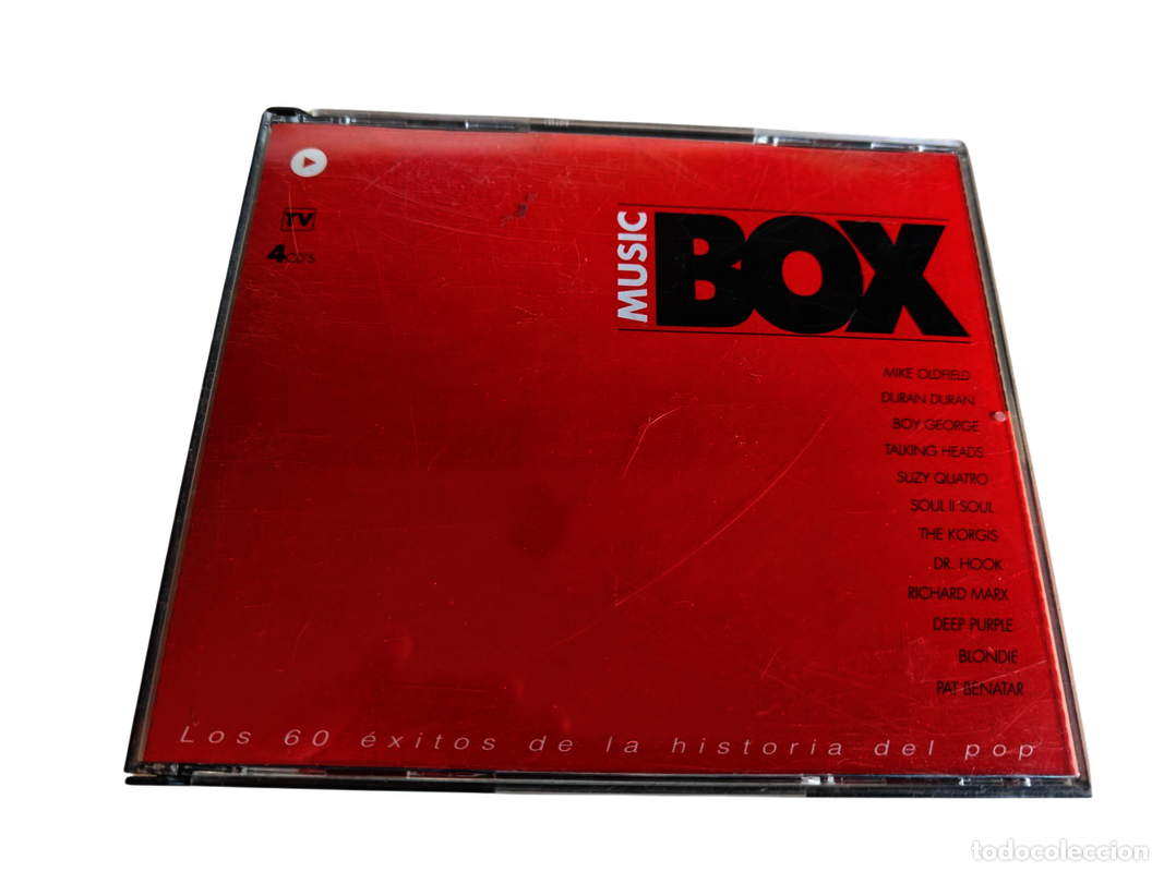 Music CDs: SCD219 Music Box, los 60 exitos de las historia del pop CD SEGUNDA MANO