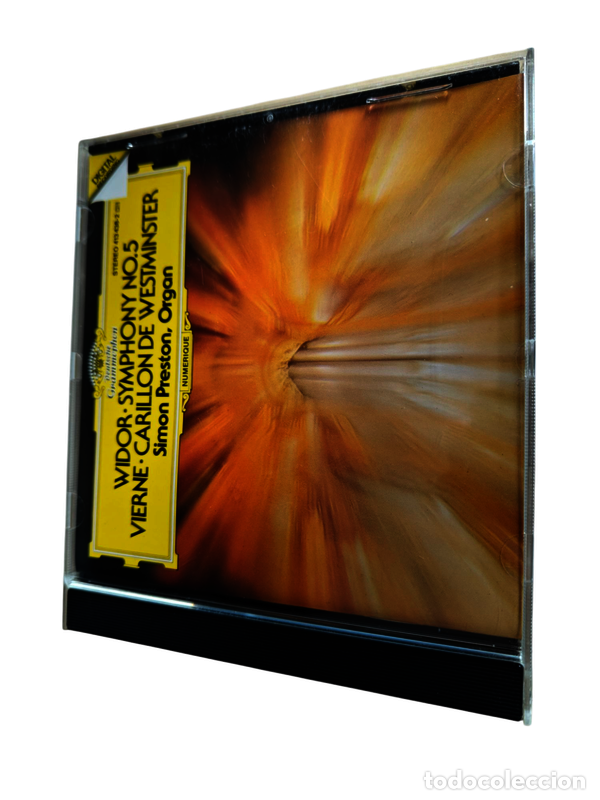 Music CDs: SCD210 Widor Symphie n5, Vierne carrilon de westminster simon prestol orgel CD SEGUNDA MANO