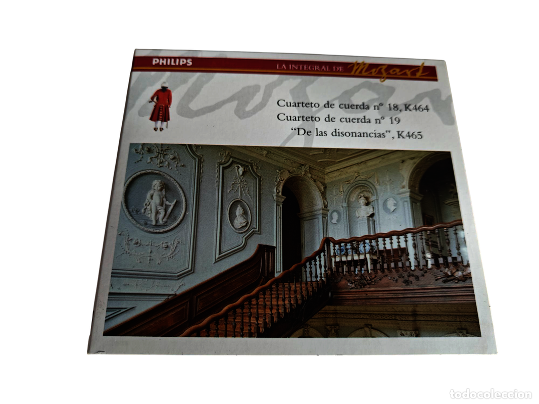 CD di Musica: SCD210 73 Cuartetos de cuerda n18 y 19 CD SEGUNDA MANO