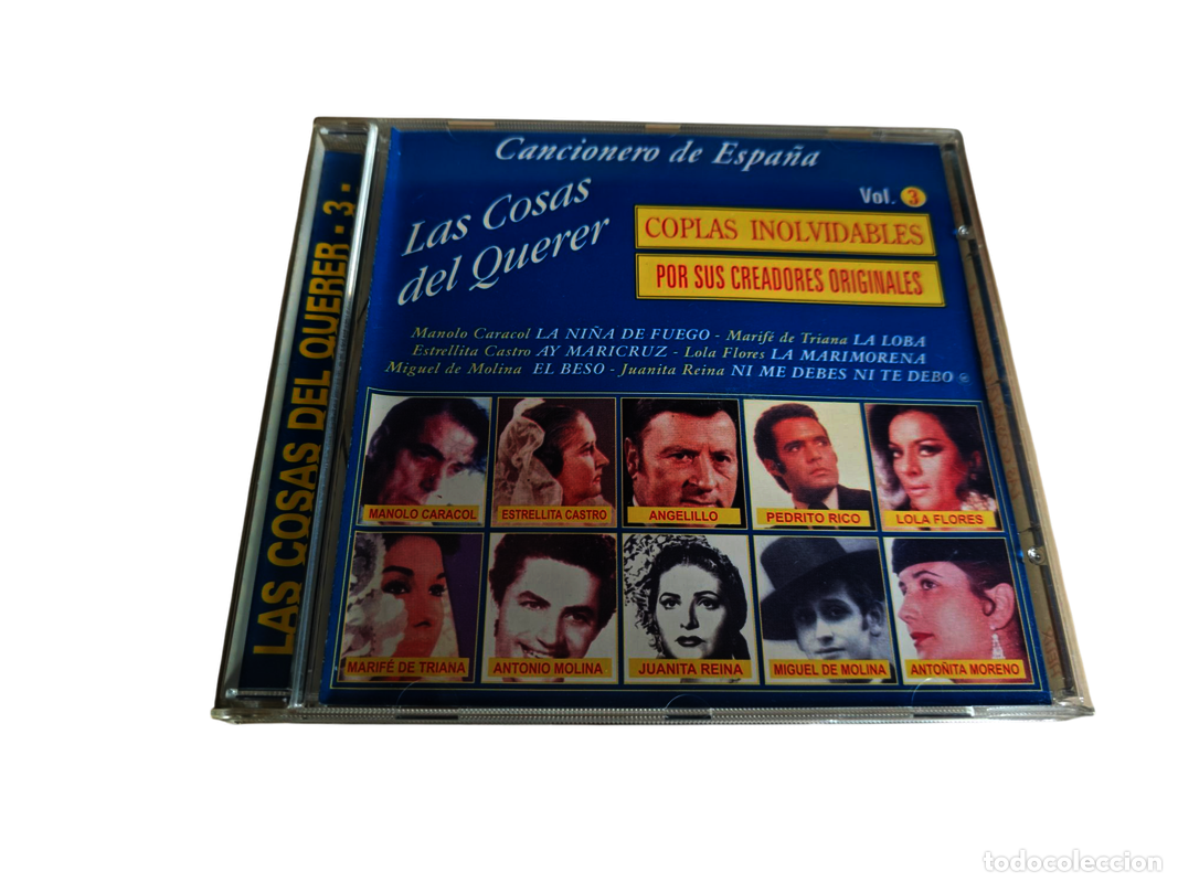CDs de m&uacute;sica: SCD215 Las cosas del querer 3 CD SEGUNDA MANO - Foto 1
