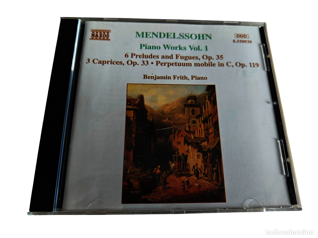 CD de M&uacute;sica: SCD126 Mendelssohn Piano Works vol1 CD SEGUNDA MANO