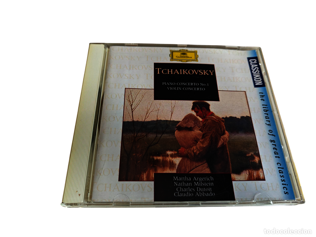 CD de M&uacute;sica: SCD212 Tschaikowsky klavierkonzert n1 violinkonzert argerich milstein dutoit abbado CD SEGUNDA MANO