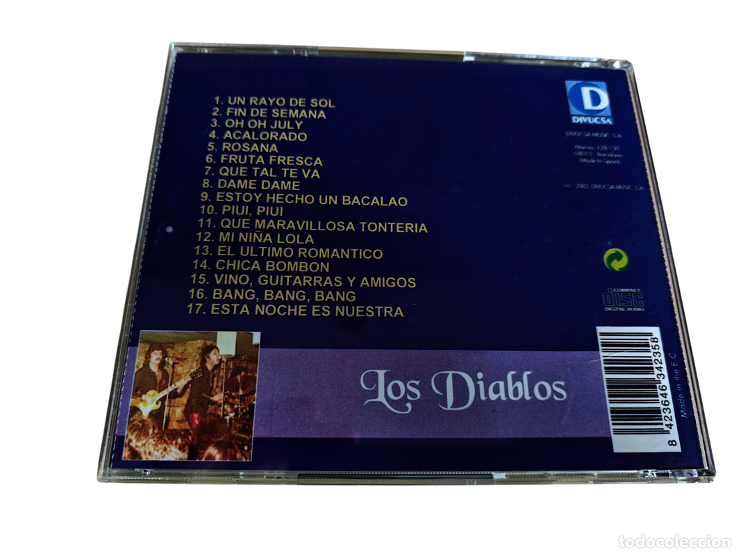 CDs de m&uacute;sica: SCD13 Los diablos CD SEGUNDA MANO - Foto 2