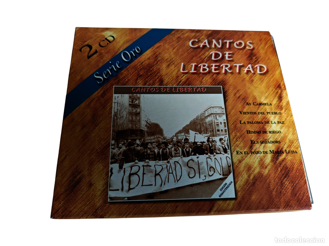 CD de M&uacute;sica: SCD216 Cantos de libertad serie oro CD SEGUNDA MANO