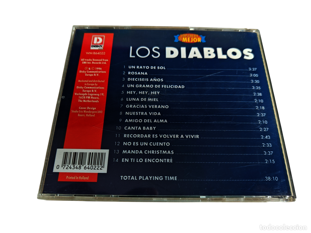 CDs de m&uacute;sica: SCD216 Los Diablos simplemente lo mejor CD SEGUNDA MANO - Foto 2