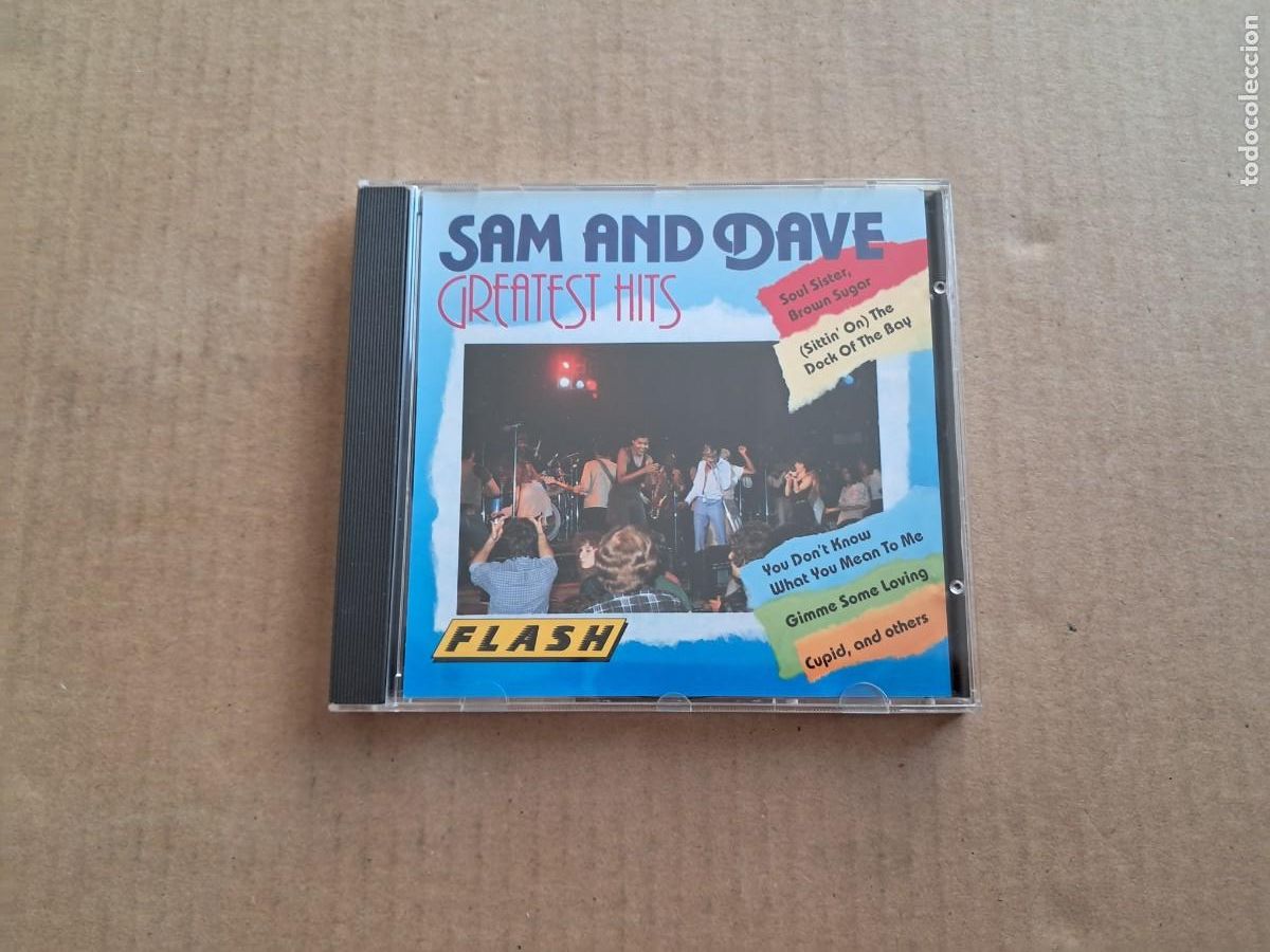 CDs de m&uacute;sica: SAM AND DAVE - GREATEST HITS CD 1989 - Foto 1