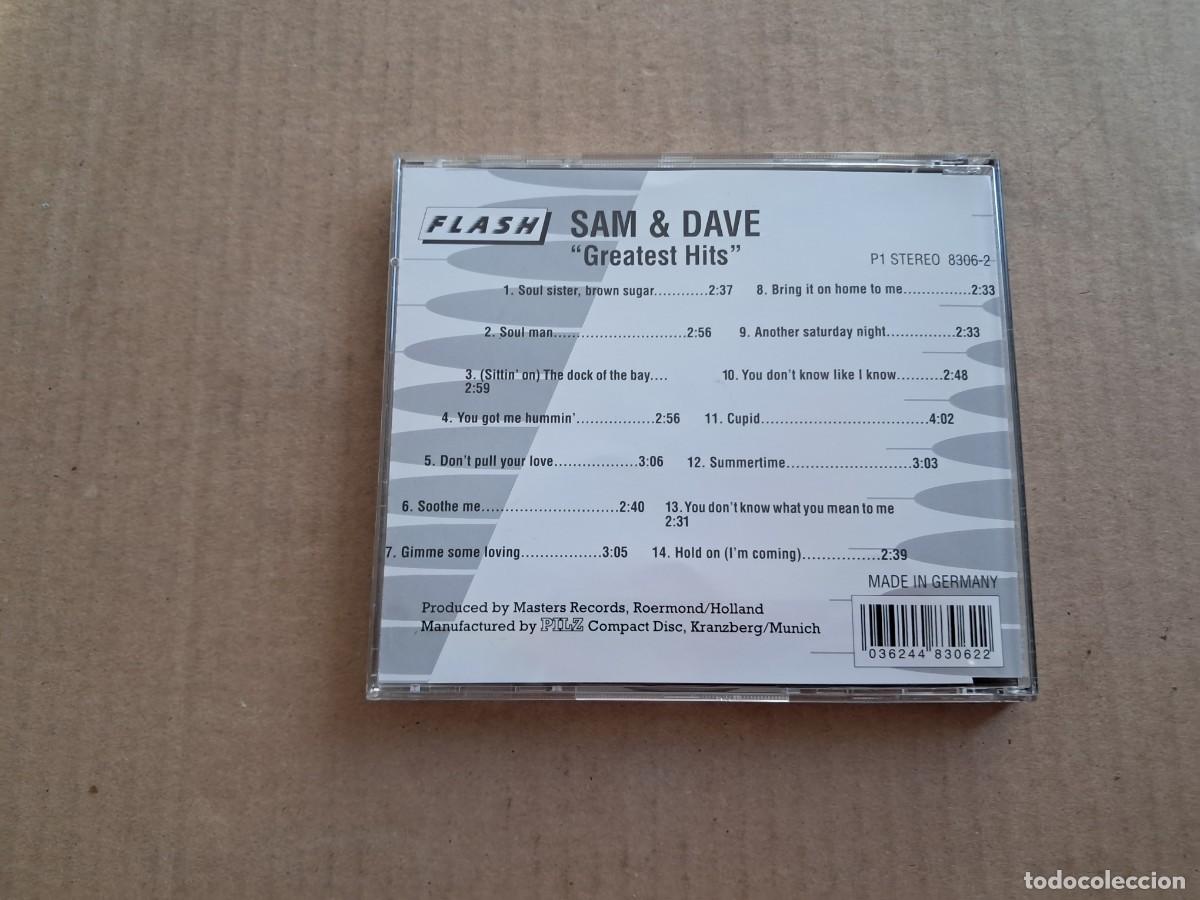 CDs de m&uacute;sica: SAM AND DAVE - GREATEST HITS CD 1989 - Foto 3
