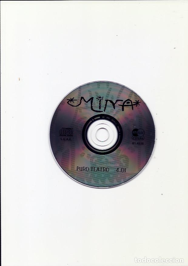 CDs de m&uacute;sica: MINA. Puro teatro. (cd single 1998) - Foto 3