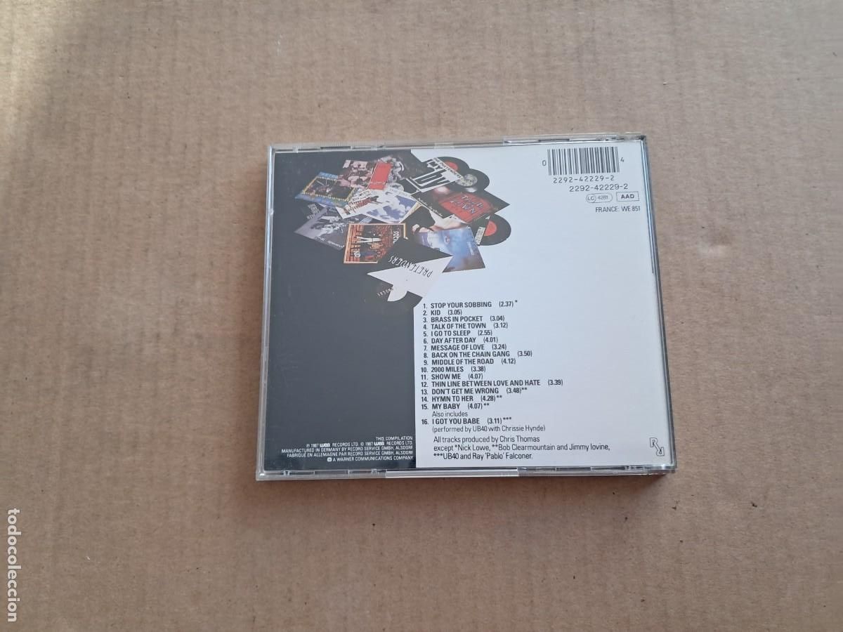 CDs de m&uacute;sica: PRETENDERS - THE SINGLES CD - Foto 3