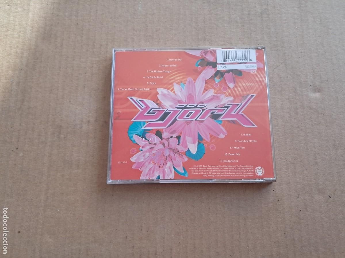 CDs de m&uacute;sica: BJORK - POST CD 1995 - Foto 3