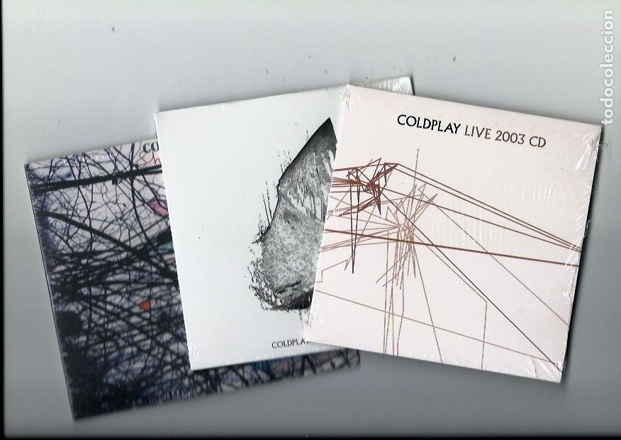 CDs de m&uacute;sica: COLDPLAY. Live 2003 CD. The Scientist. Shiver (3 cds) - Foto 1