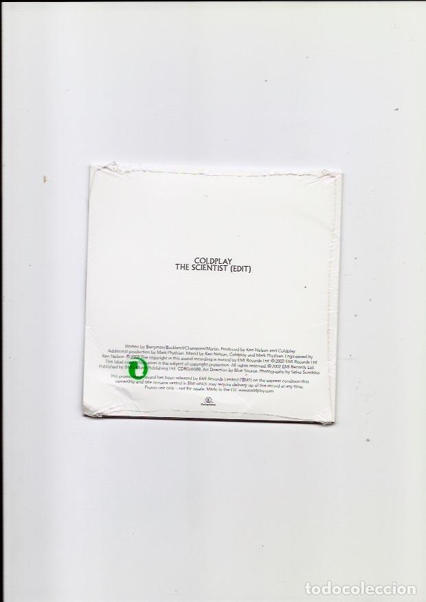 CDs de m&uacute;sica: COLDPLAY. Live 2003 CD. The Scientist. Shiver (3 cds) - Foto 5