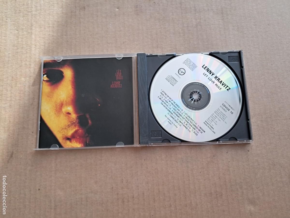 CDs de m&uacute;sica: LENNY KRAVITZ - LET LOVE RULE CD - Foto 2